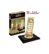 3D puzzle LED Pisa Tower