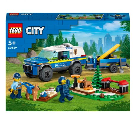 LEGO® City: Mobilné cvičisko pre policajné psy (60369)