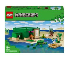 LEGO® Minecraft: Domček pri mori pre korytnačky (21254)