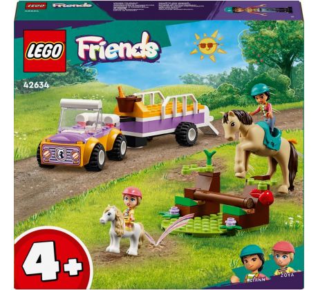 LEGO® Friends: Príves pre prepravu koňa a poníka (42634)