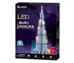 3D puzzle Burj Khalifa LED