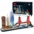 3D puzzle City Line San Francisco LED