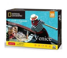 3D puzzle City Traveller Benátky