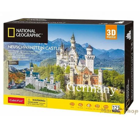 3D puzzle City Traveller- Neuschwanstein kaštieľ