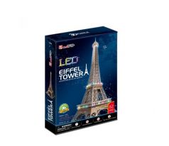 3D puzzle Eiffelová veža LED