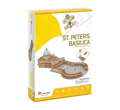 4D puzzle Bazilika svätého Petra