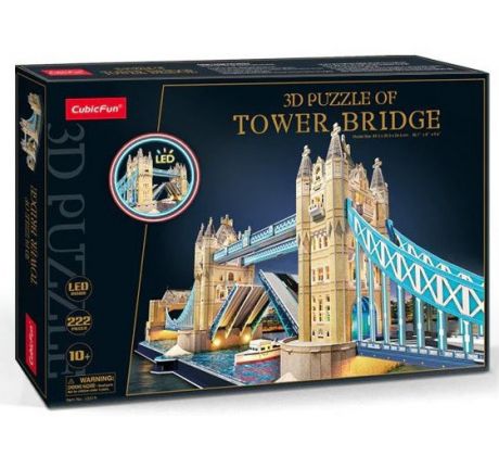 3D puzzle Tower Bridge LED