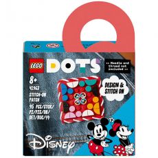 LEGO® DOTS: Nášivačka Mickey a Minnie Mouse (41963)