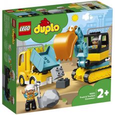 LEGO® DUPLO: Nákladiak a pásový bager (10931)