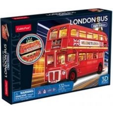 3D puzzle Double Decker-Londýn autobus LED