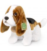 Plyšový basset, 32 cm Eco-friendly